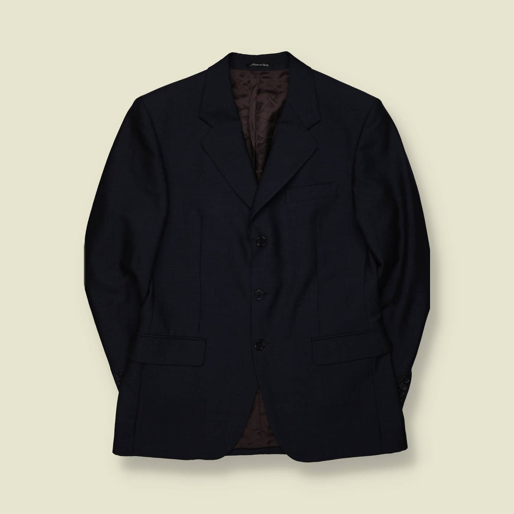 1990s | Navy Two-Piece Suit - Made in Italy - S