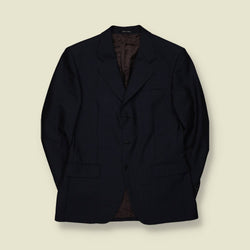 1990s | Navy Two-Piece Suit - Made in Italy - S