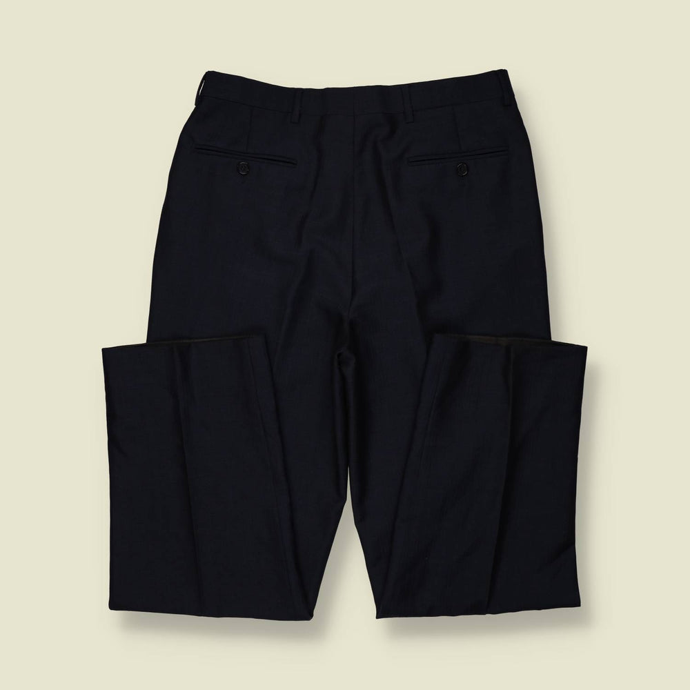 1990s | Navy Two-Piece Suit - Made in Italy - S