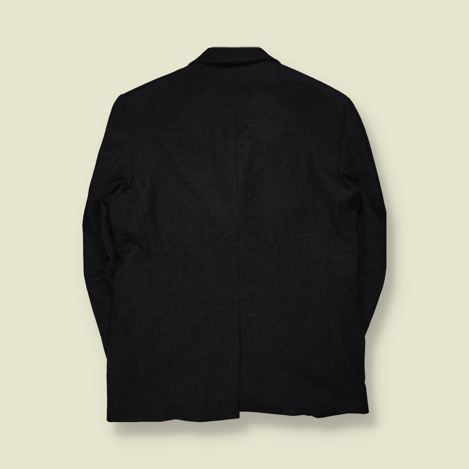 1990s | G.T.A | Charcoal Wool Blend Two-Piece Suit - Made in Italy - w38