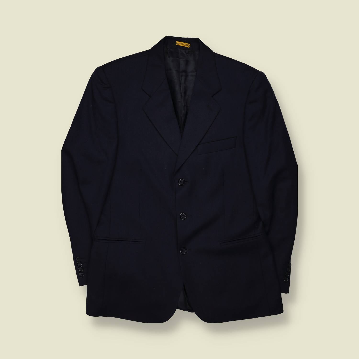 1990s | Angelico | Navy Two-Piece Suit - Made in Italy - M
