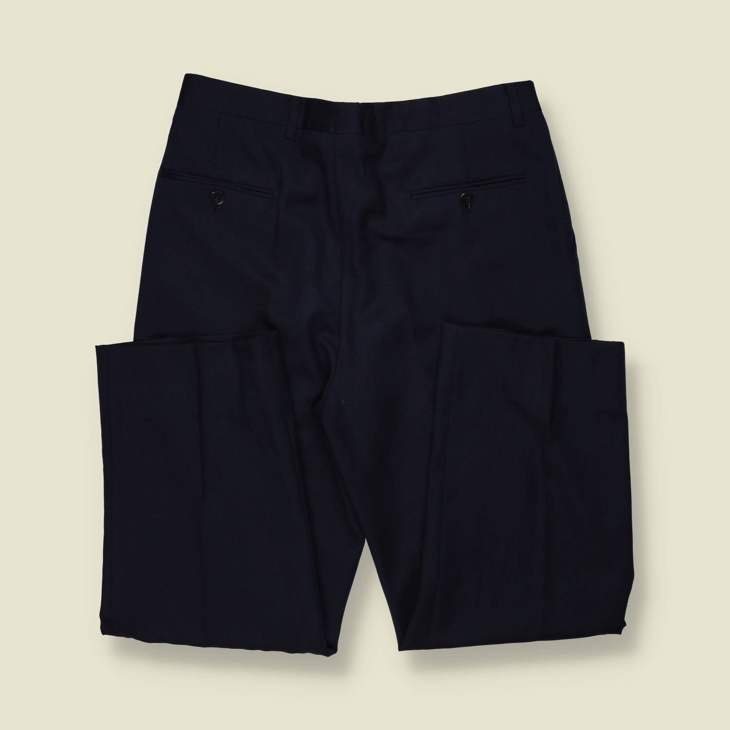 1990s | Angelico | Navy Two-Piece Suit - Made in Italy - M