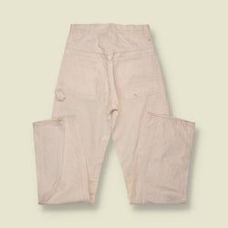 1960s | White Painter's Trousers - w26