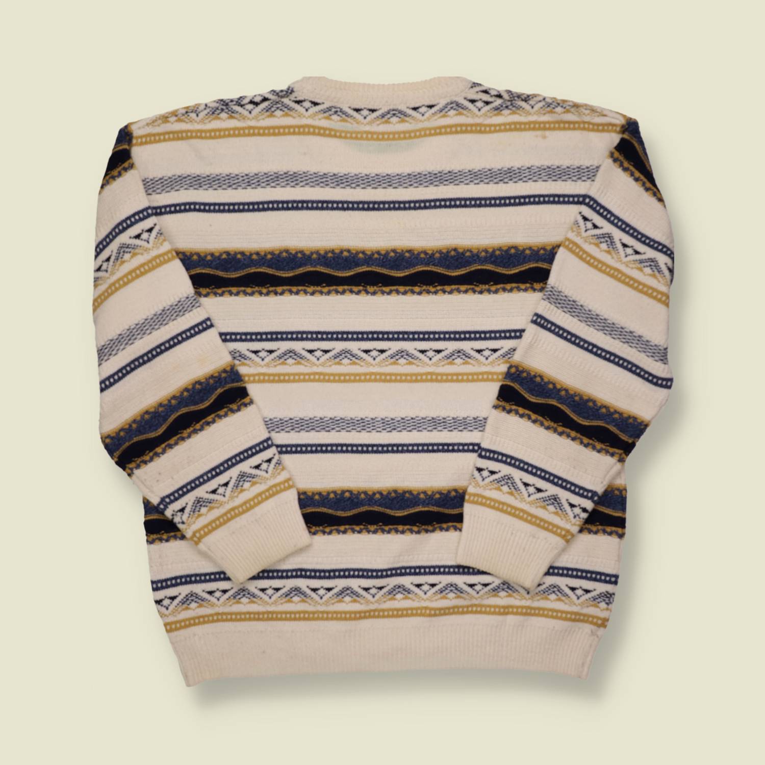 Y2K Made In Italy Coogi Style Knit - M/L