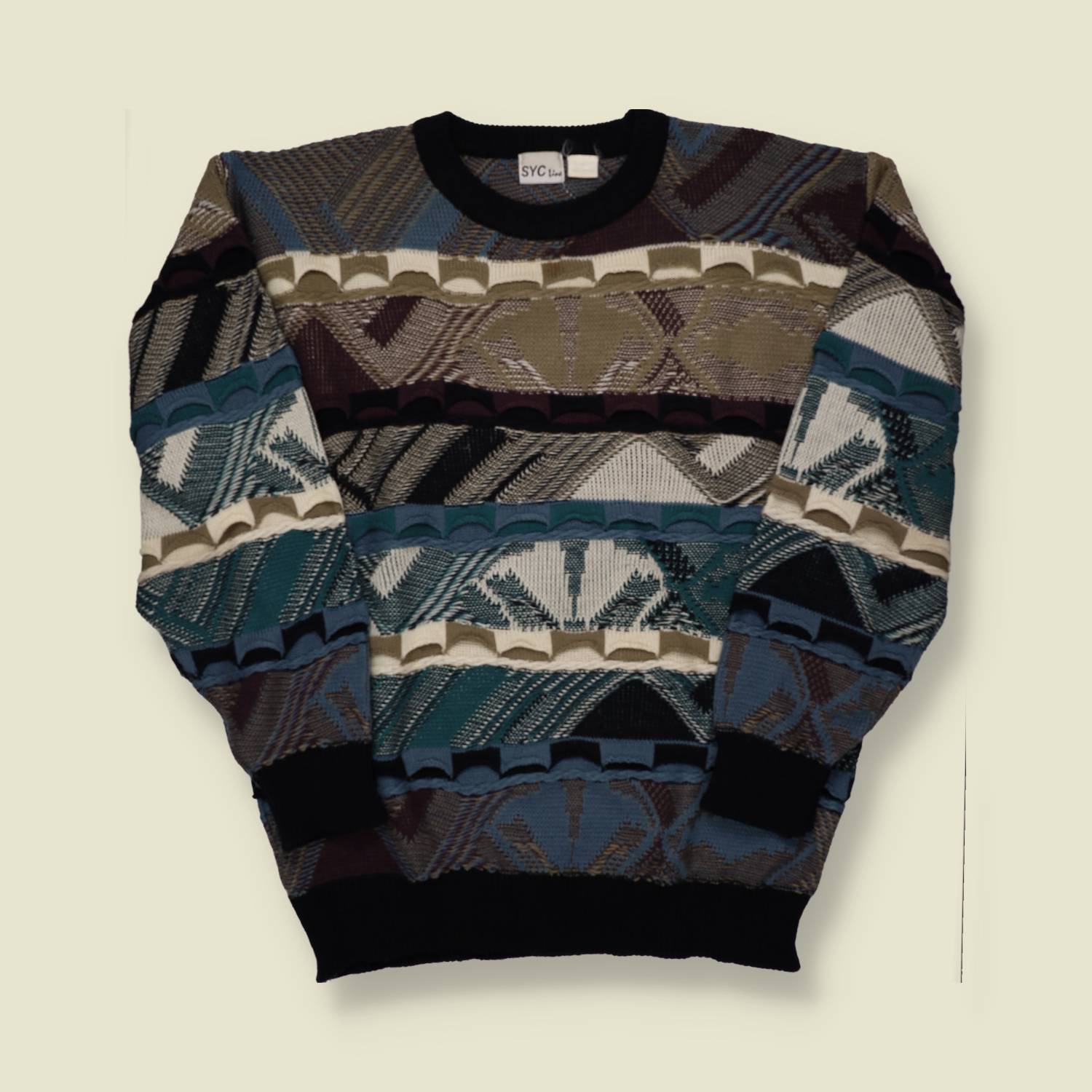 1990s Coogi Style Knit - L/XL