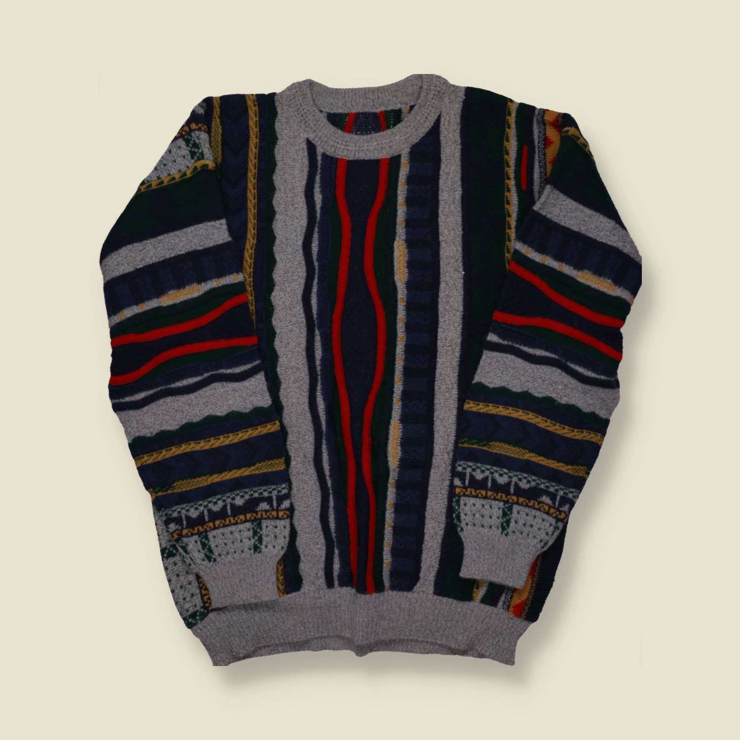 1990s Coogi Style Knit - XL