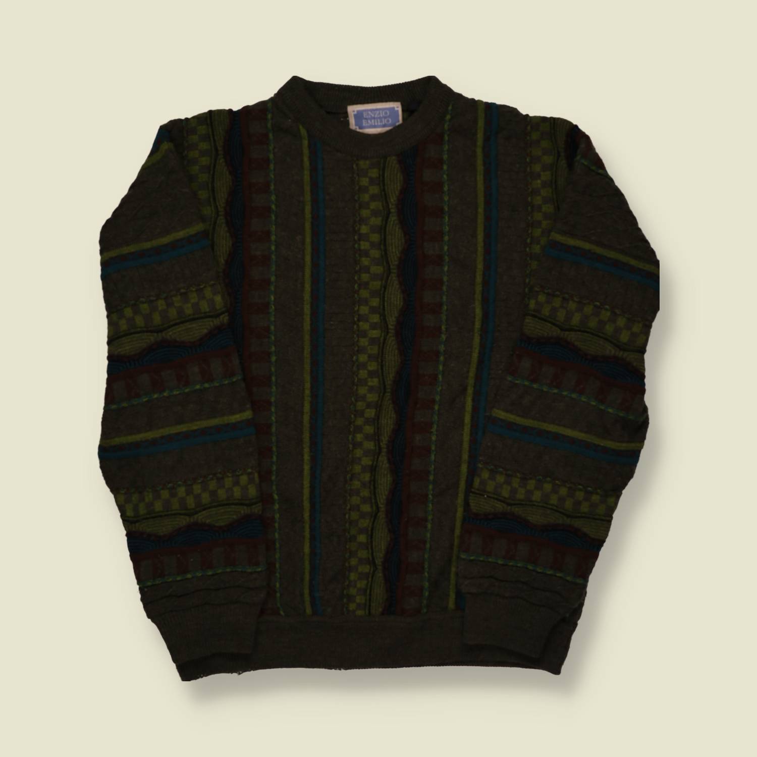 1990s Coogi Style Knit - XXL