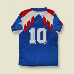 1990/92  Adidas France Football Shirt - S/M