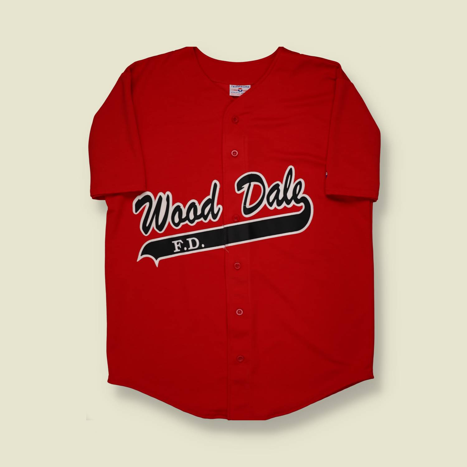 1990s Wood Dale Made in USA Jersey - XL