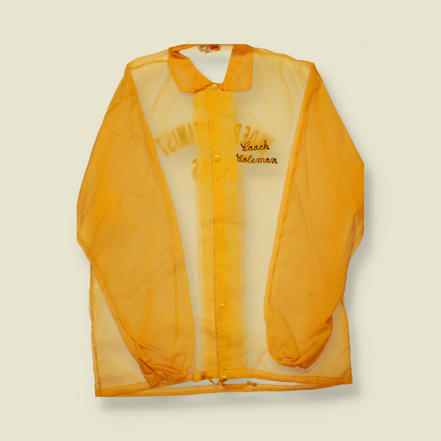 1960s Chain Stitch Coach Jacket - XL