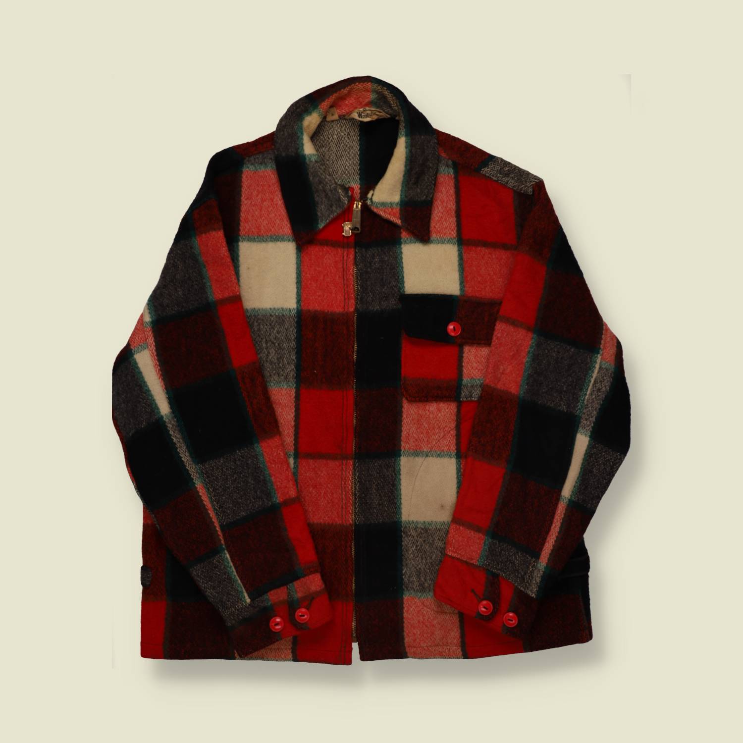 1960s/70s Woolrich Mackinaw Jacket - L