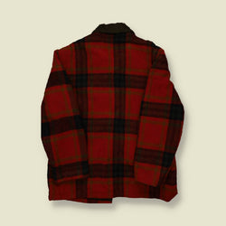 1960s Made in USA Lined Mackinaw Coat - XL