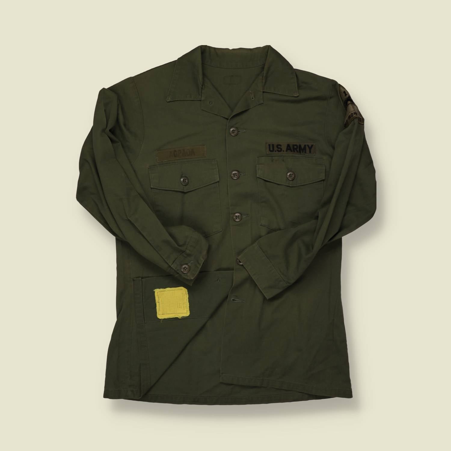 1970s US Army Fatigue Shirt - M