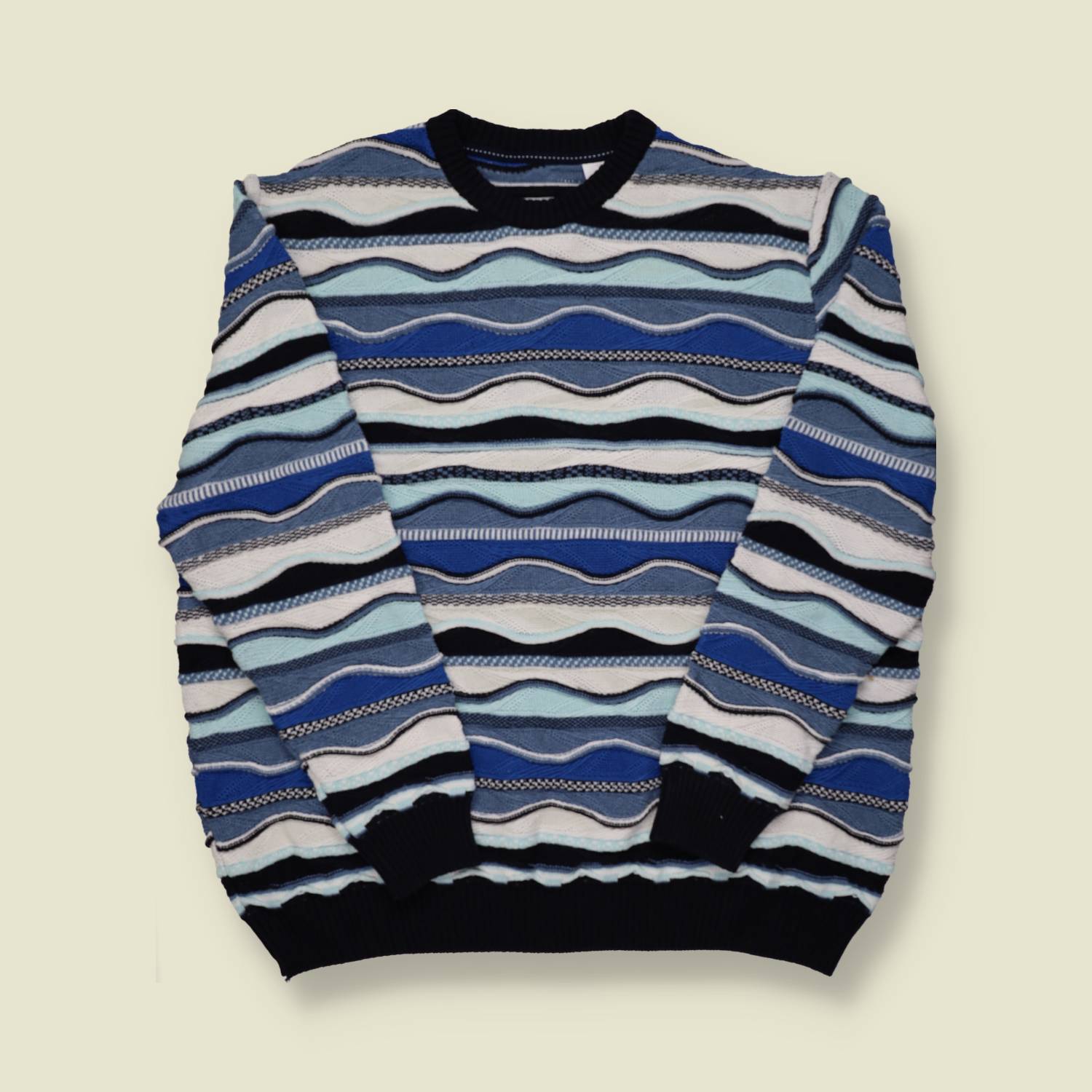 Y2K Coogi Style Knit - XL