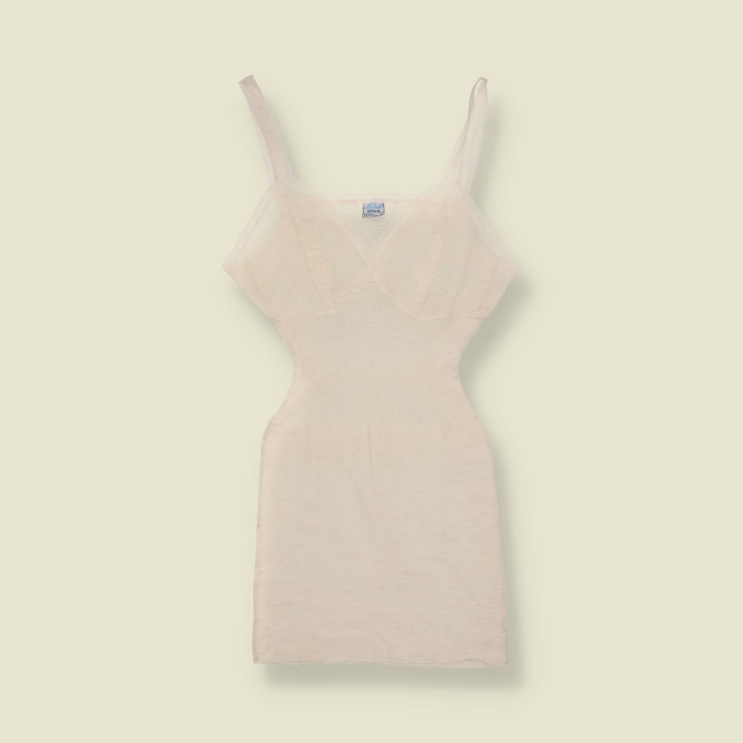 1970s | Zephir | Knitted Vest | Cream - 6
