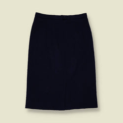 1970s | Pencil Skirt | Navy -w28