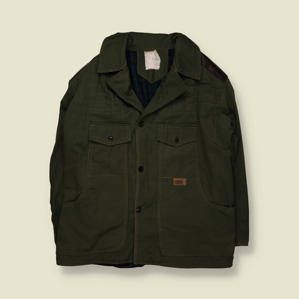 1970s | Falaya | Military Style Coat | Olive – XXXL