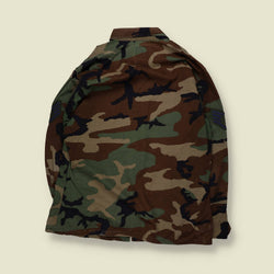 1980s–1990s | U.S. Air Force |  Woodland Camouflage BDU Field Shirt – XL