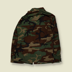 1980s–1990s | U.S. Air Force |  Woodland Camouflage BDU Field Shirt – M