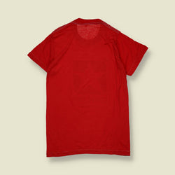 1970s | Converse | Logo Graphic T-Shirt | Red – XXS