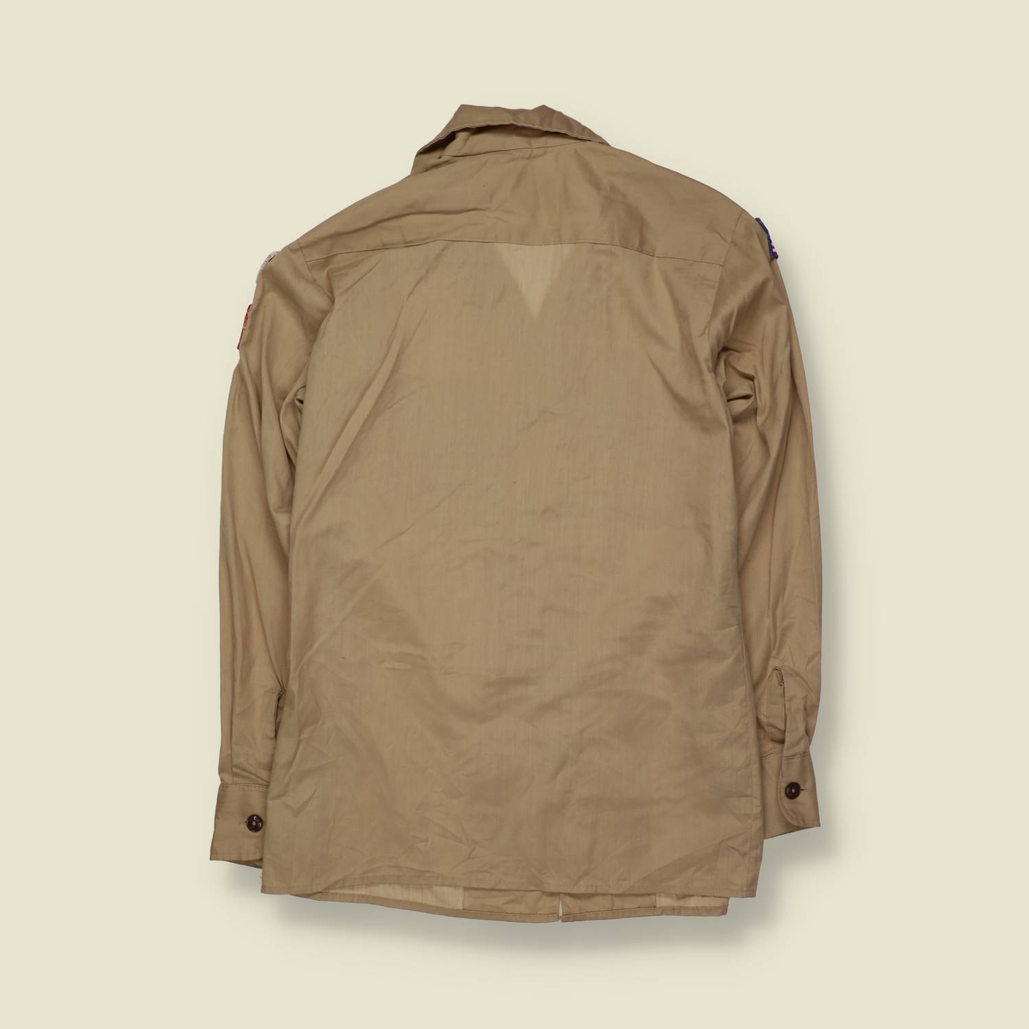 1980s | Boy Scouts Of America | Long Sleeve Uniform Shirt | Khaki – XS