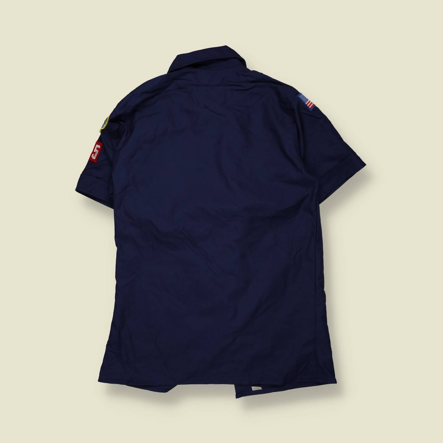 1990s | Boy Scouts Of America | Short Sleeve Uniform Shirt | Navy – XS