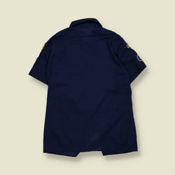 1990s | Boy Scouts Of America | Short Sleeve Uniform Shirt | Navy – XS