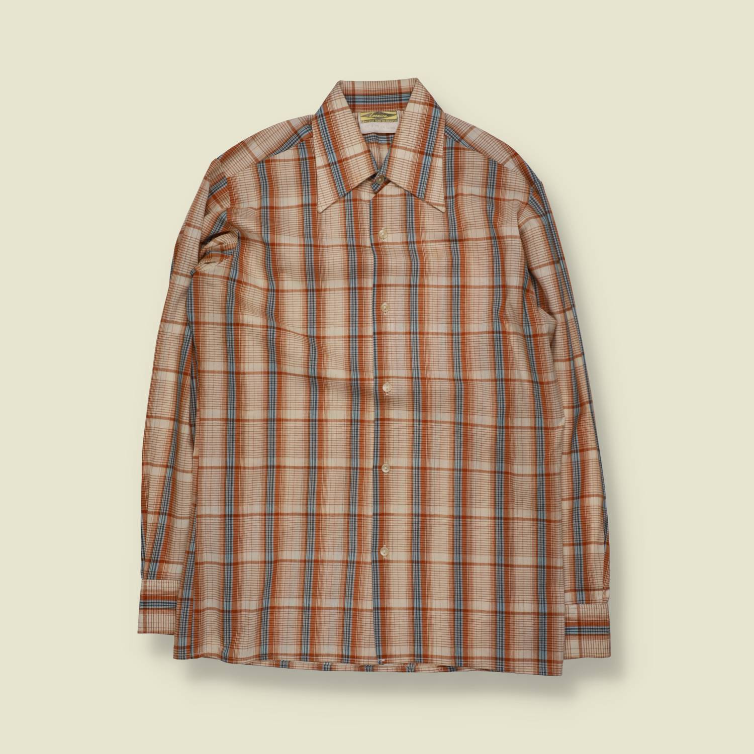 1970s | Olenica | Long Sleeve Shirt | Plaid – M