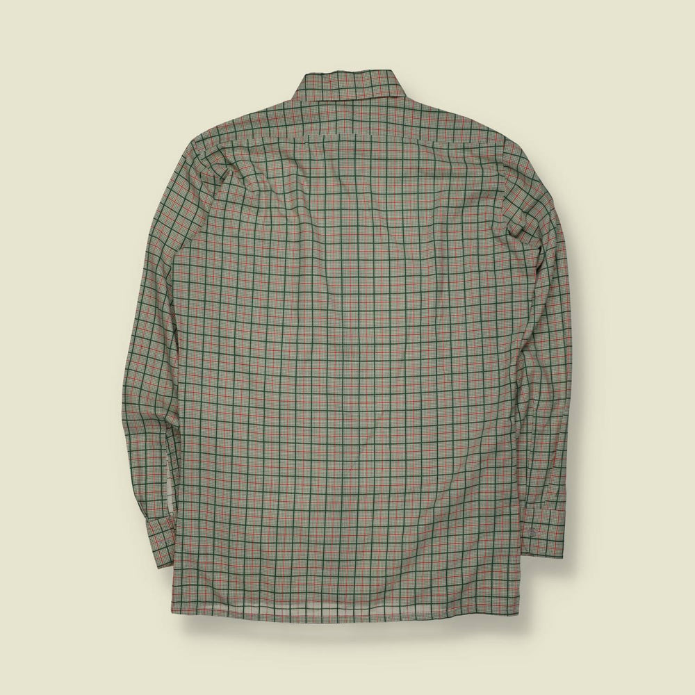 1970s | Scala | Long Sleeve Shirt | Check – M