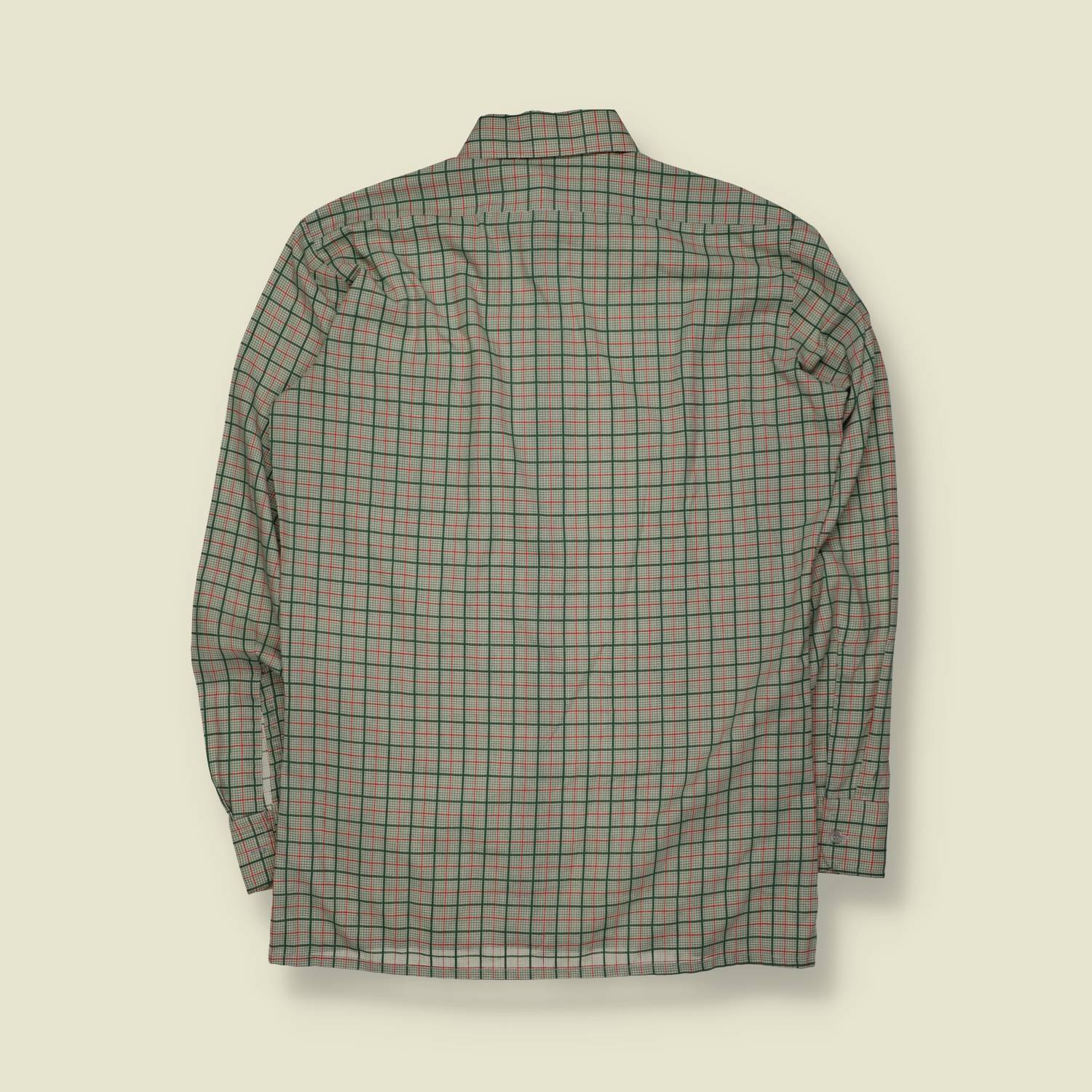 1970s | Scala | Long Sleeve Shirt | Check – M