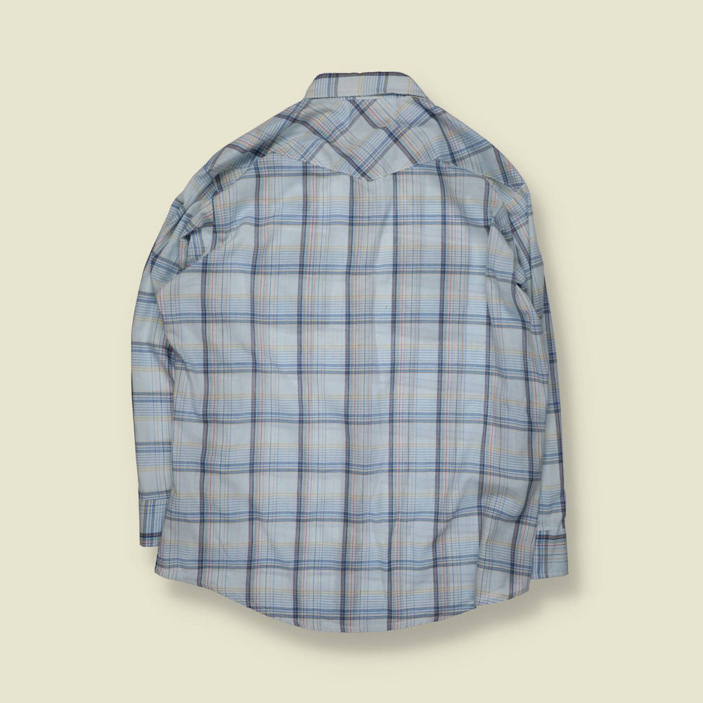 1970s | Mr Leggs | Western Shirt | Plaid – XXXL