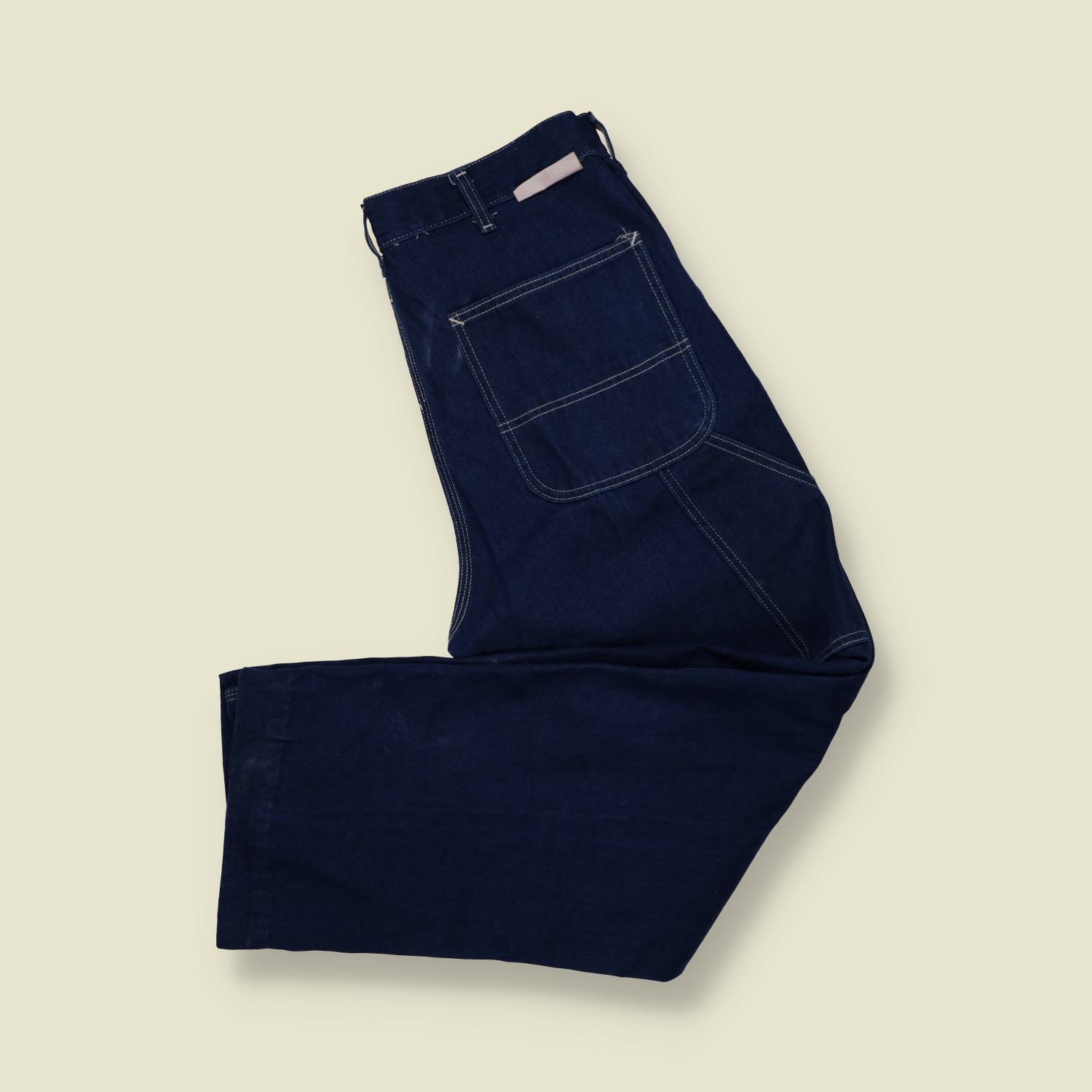 1960s–Early 1970s | Sears | Cargo Trousers | Dark Indigo – w34