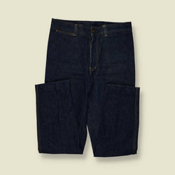 1970s | Maurice Sasson | Talon Zipper | Jeans | Dark Indigo – w32