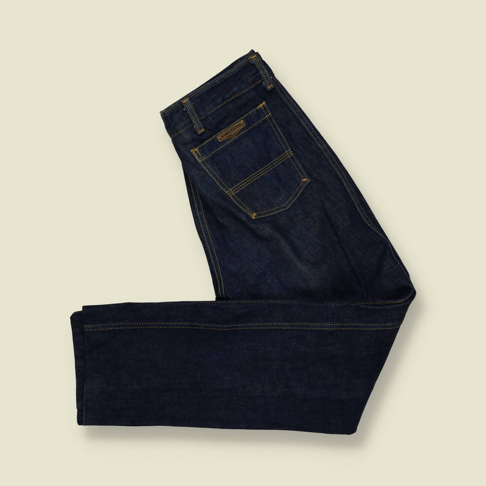 1970s | Maurice Sasson | Talon Zipper | Jeans | Dark Indigo – w32