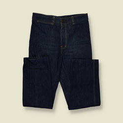 1970s | Maurice Sasson | Talon Zipper | Jeans | Dark Indigo – w32