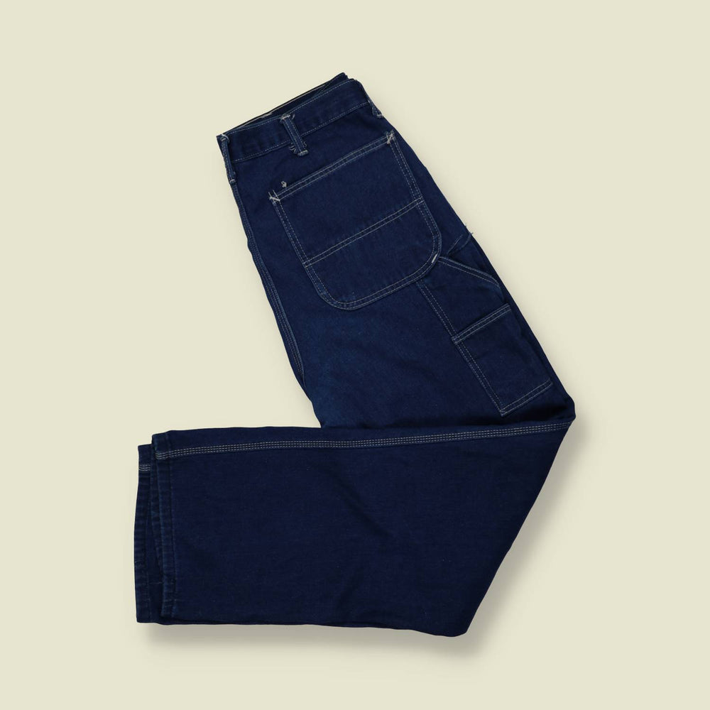Late 1960s–1970s | Sears Roebuck | Work Jeans | Scovill Zipper – w34