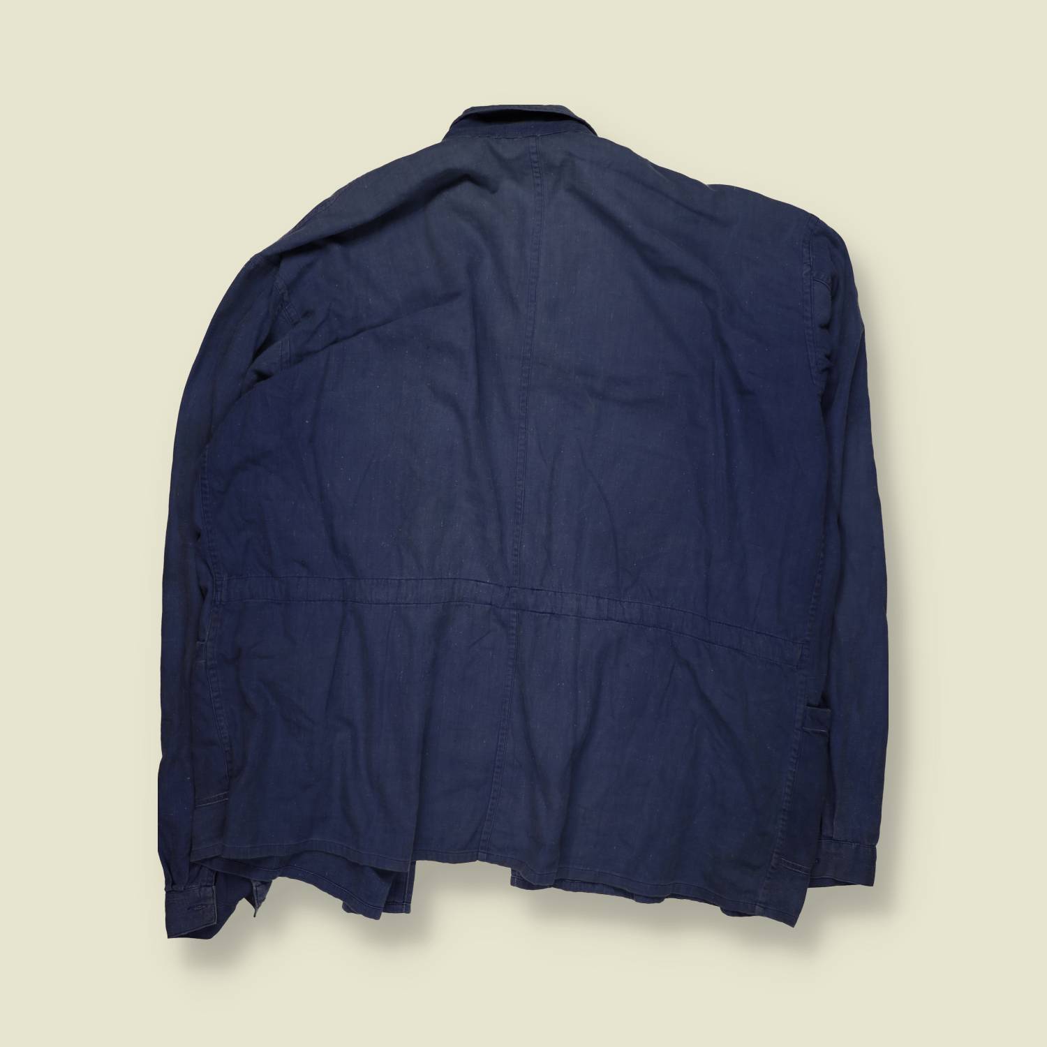 1980s | European | Chore Jacket | Navy Blue – XXXXL