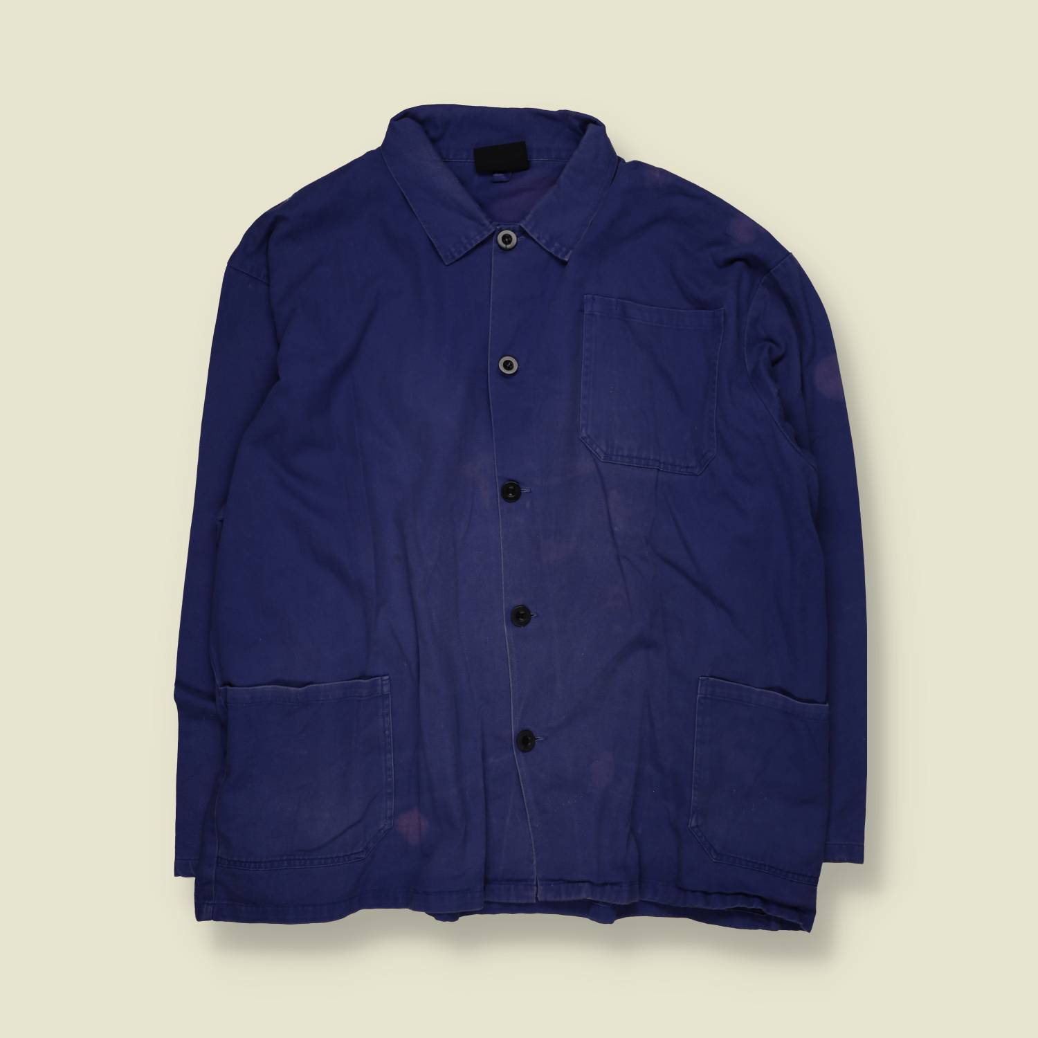 1980s | European | Chore Jacket | Blue – XXXXL