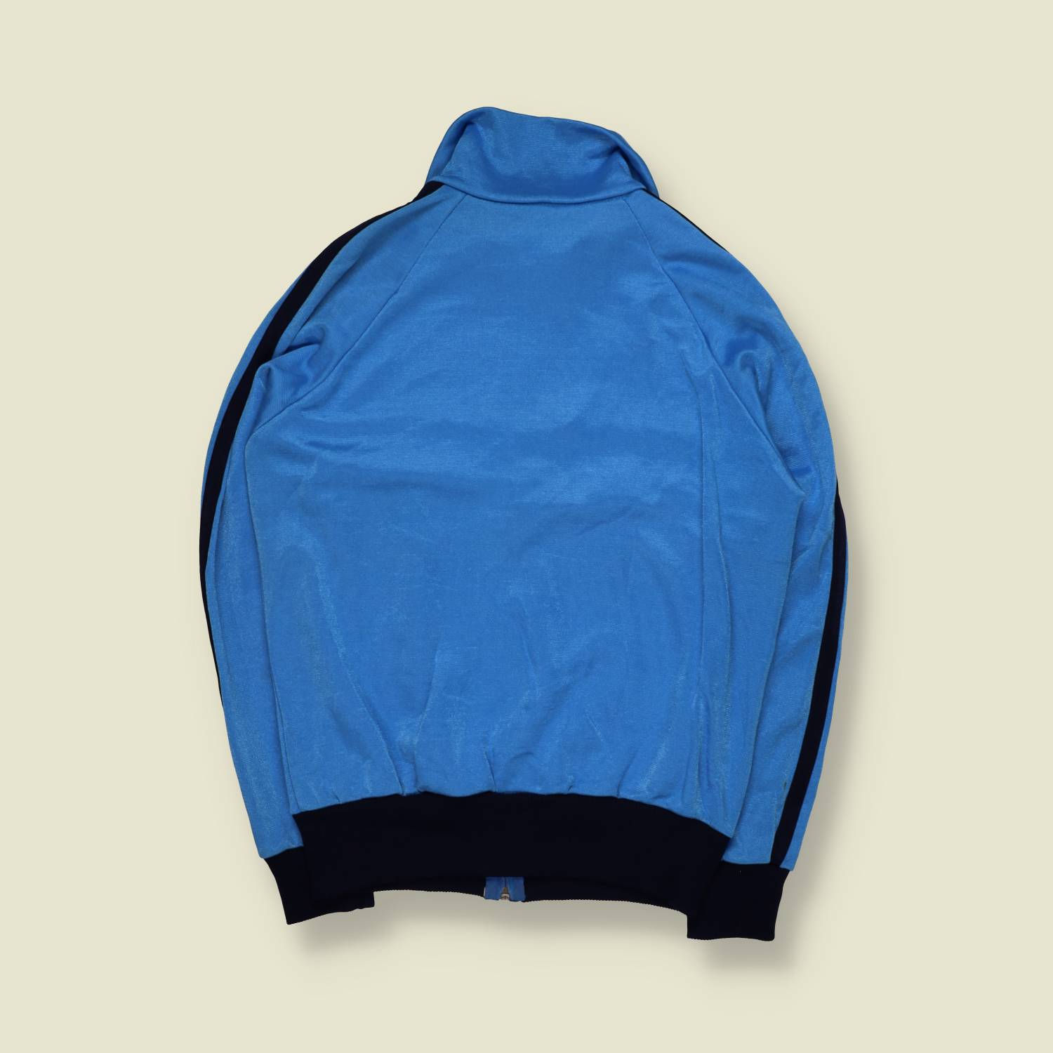 1970s | One By Wagner | Track Jacket | Blue Stripe – XXS