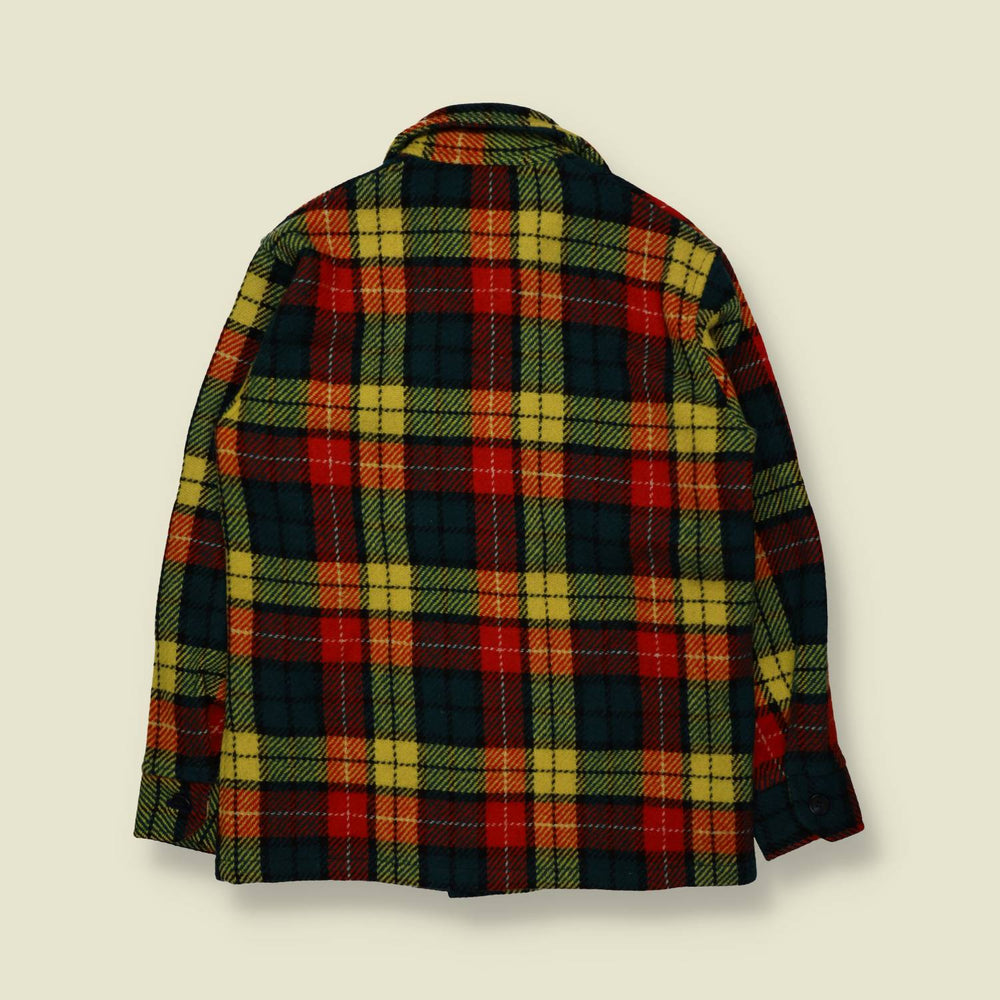 1970s | Lucky Bird | Lumberjack Overshirt | Plaid – XXS