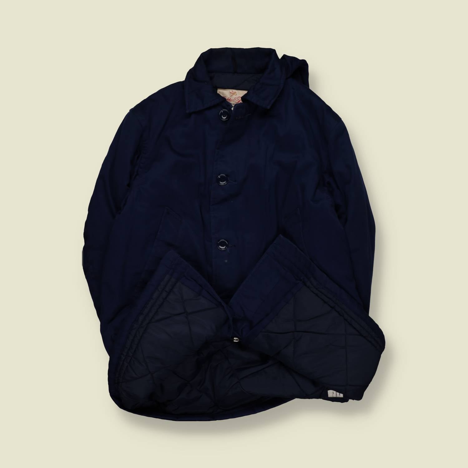 1970s | Golden Fleece | Work Coat | Navy – L