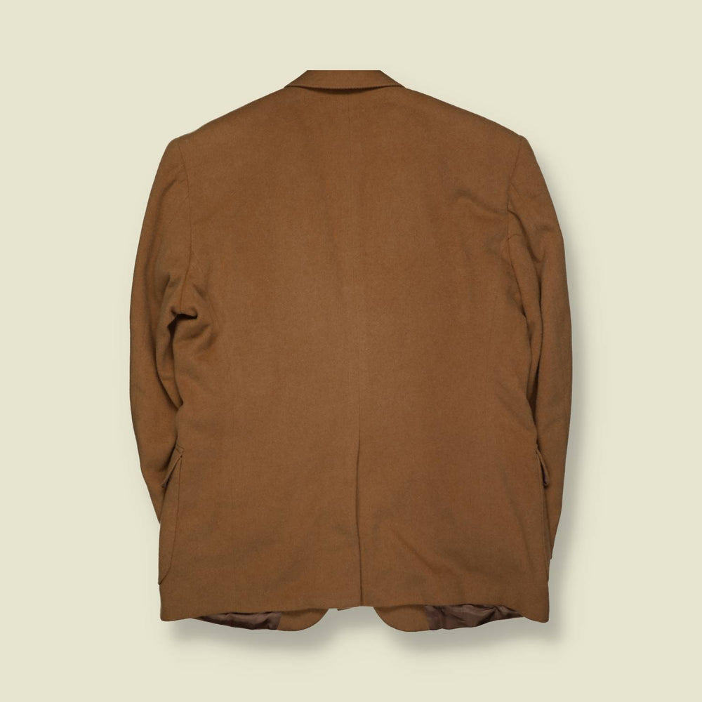 1980s | Staffer | Tailored Blazer | Camel – XL