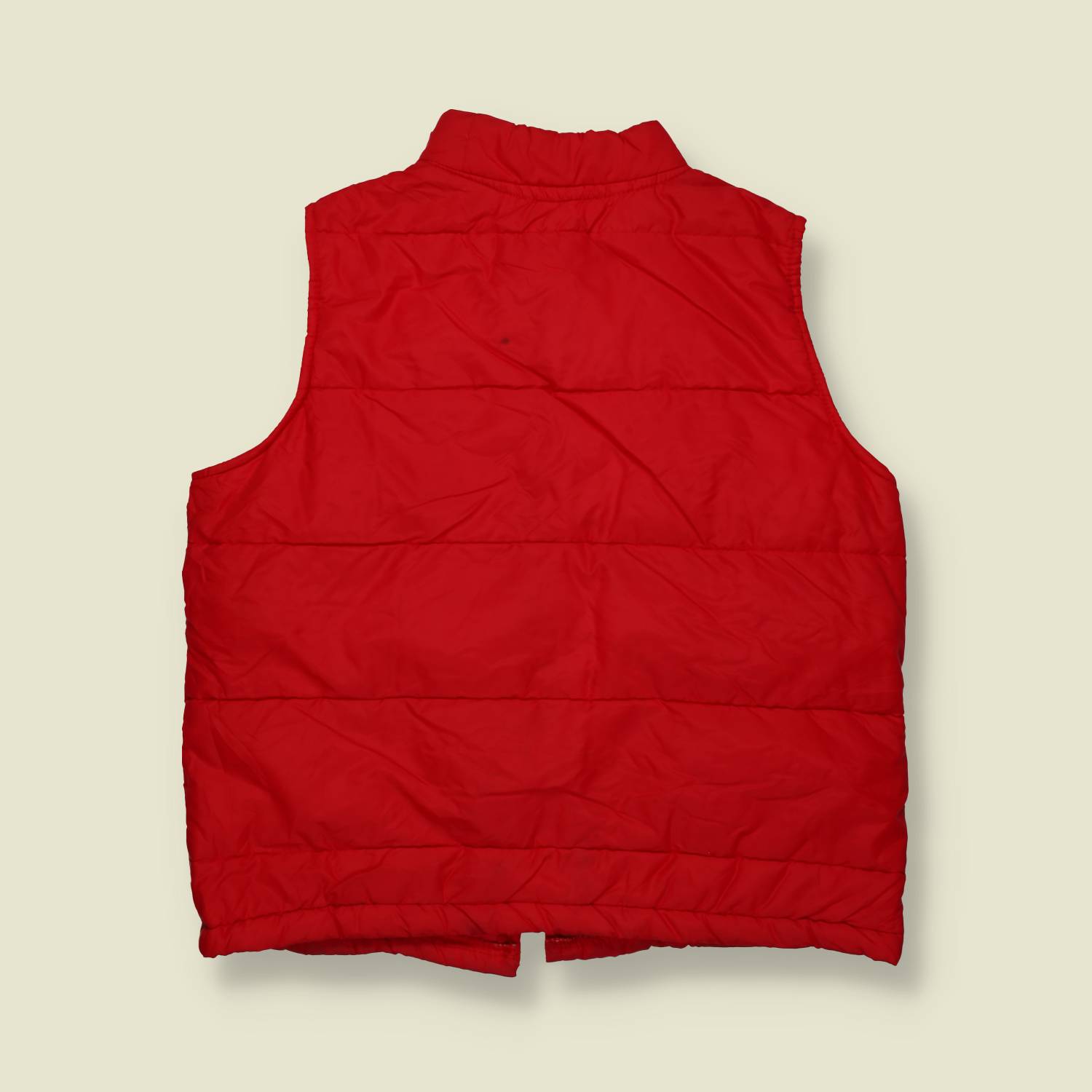 1970s | Funk’s Hybrid | Quilted Gilet | Red – L