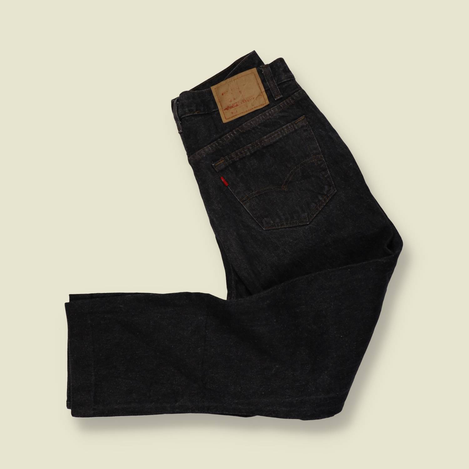 1980s–1990s | Levi’s 501 | Made In USA | Black Denim Jeans – w32