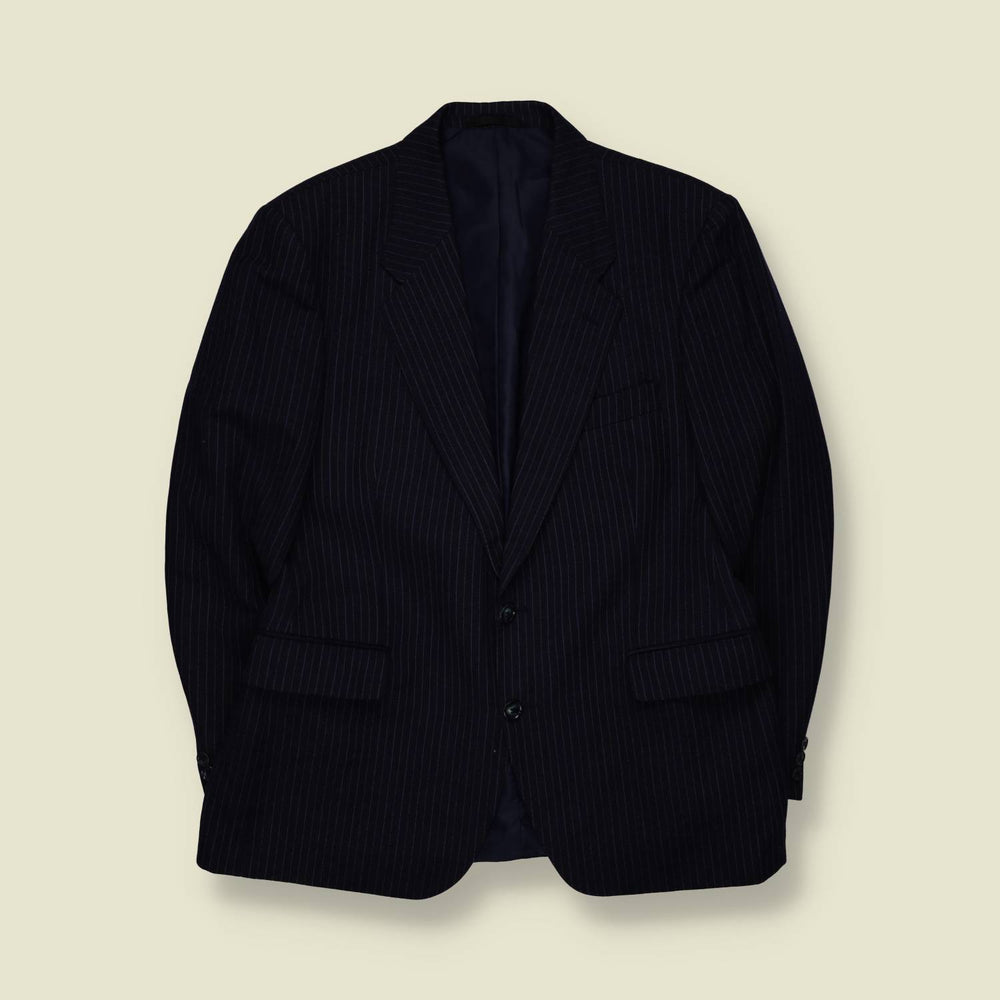 1990s | Mr Harry | Pinstripe Mod Blazer | Made In England – M