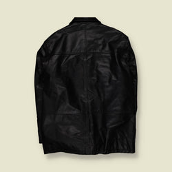 1990s | Python | Heavyweight Leather Jacket – XL