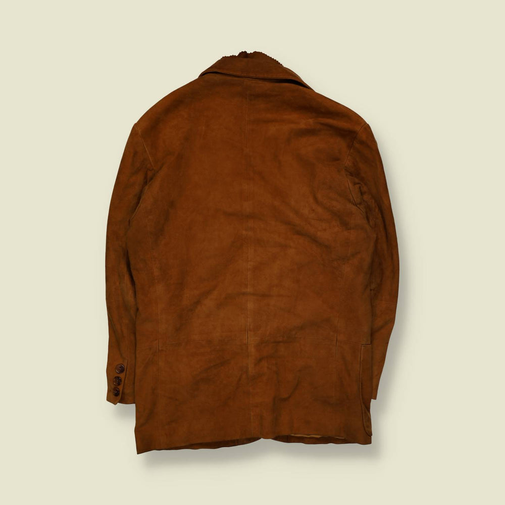 1980s | Vera Pelle | Italian Suede Blazer | Made In Italy – S