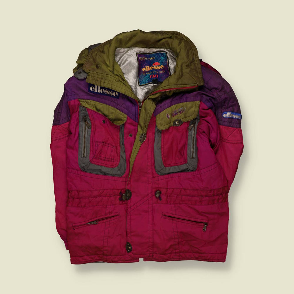 1990s | Ellesse | Ski Jacket | Multi Colour - XXXL