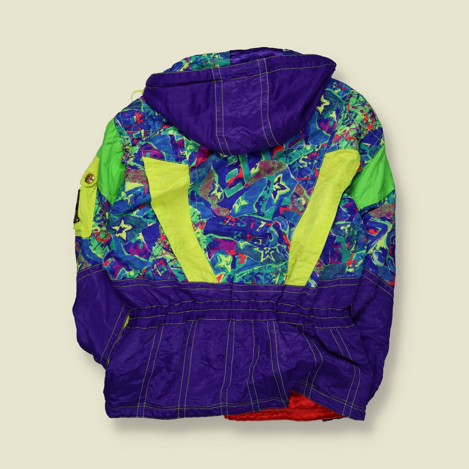 1990s | Ellesse | Ski Jacket | Multi Colour - XL