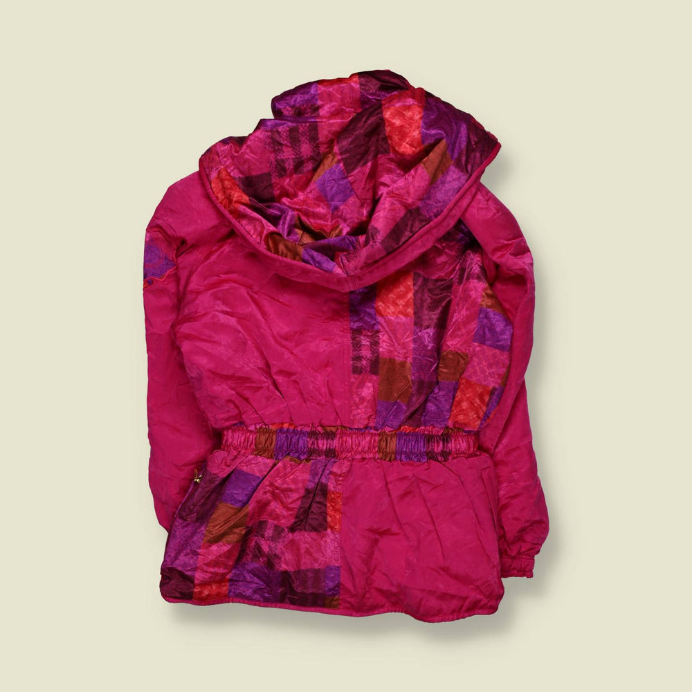 1990s | Ellesse | Ski Jacket | Pink Abstract - XS